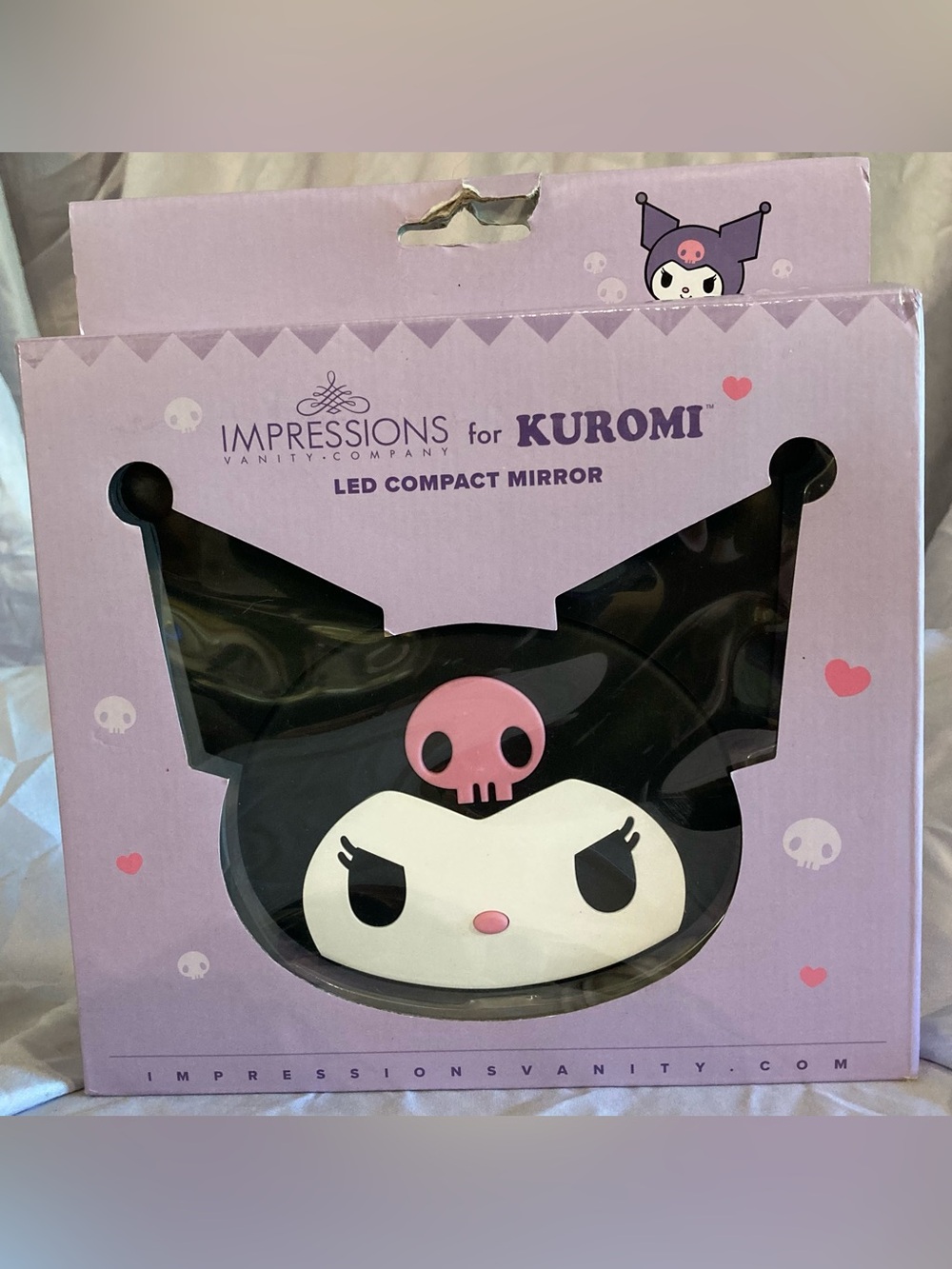Kuromi LED Dimmable Compact Mirror